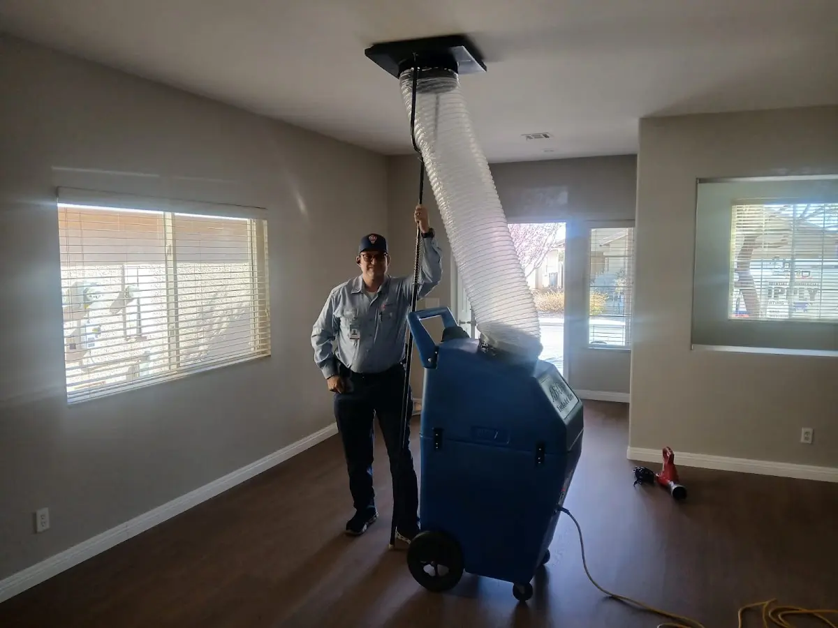 Professional Dryer Vent Cleaning work inside a South Gate Ridge home